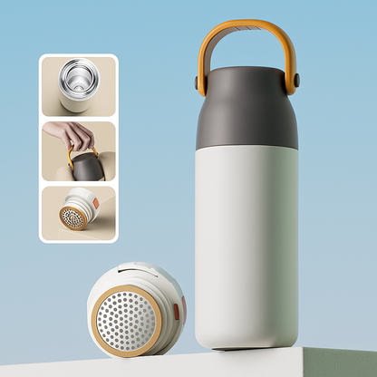 Klyma 500ml Smart Thermal Bottle – Minimalist 316 Steel Flask for Hot & Cold Drinks Anywhere